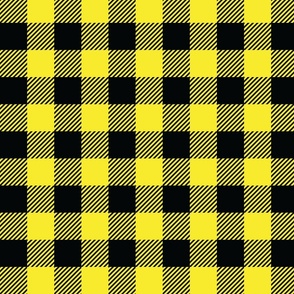 Yellow Check - Medium (Rainbow Collection)