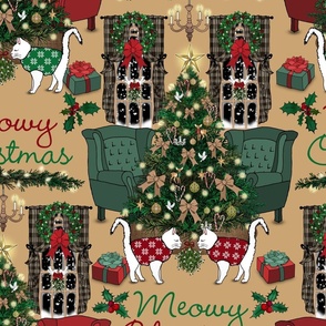 Meowy Christmas (large scale) 