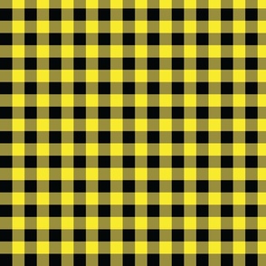 Yellow Gingham - Small (Rainbow Collection)