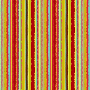 Eye Candy Stripes Large Scale Vertical Pattern Chartreuse Colorful Pop Accent Decor
