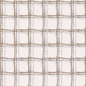 Grid check textured stripes earthy colors