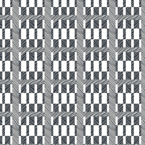 Rectangles gray diagonals