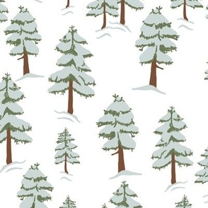 Snowy Woods