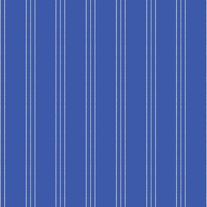 Patrice-White Textured Vertical Stripes on Blue