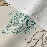 Forest Feathers - Multi - Medium