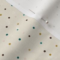 Forest Multi Dot - Cream