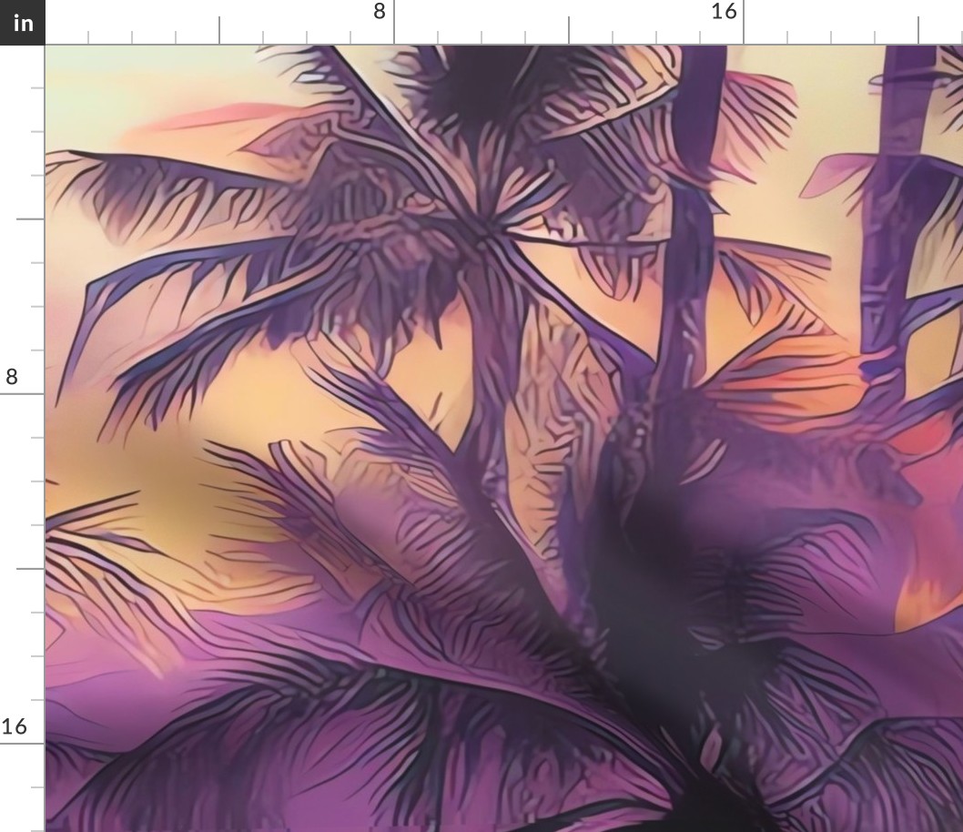 Sunny Paradise Palms