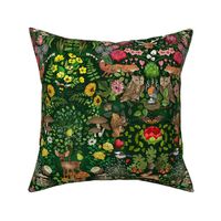 Wild Woodland Wonderland (Dark Green) 