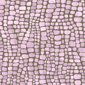 Pink Crocodile Fabric, Wallpaper and Home Decor