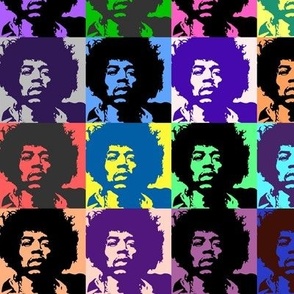 Hendrix, Warhol Pop