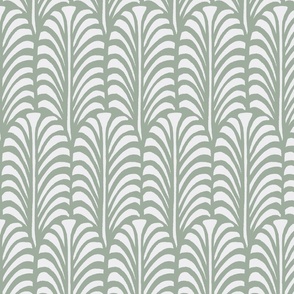 Large - Leaf - Duron Coastal Plain green - Traditional cut out coastal leaf for upholstery, wallpaper, bedding or table decor. Tropical bold summer leaves  - botanical nature bold minimalism minimalist - palm palms palm springs - block print inspired