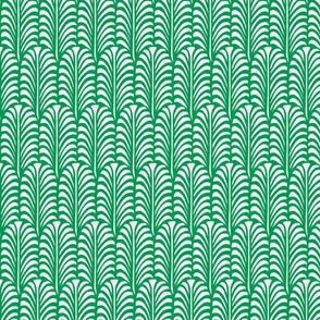 Medium - Leaf - Kelly Green - Traditional cut out coastal leaf for upholstery, wallpaper, bedding or table decor. Tropical bold summer leaves  - botanical nature bold minimalism minimalist - palm palms palm springs - block print inspired