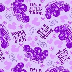 Its A Jeep Thing Purple ATV UTV