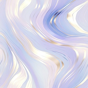 Gold Purple White Swirl