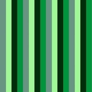 Shadow Of Greens stripes 