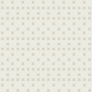 Exes X Farmhouse - Basic Geometric Shapes  - Cream and Beige Neutrals - small