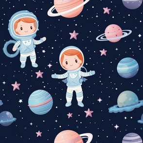 Girls Outer Space Theme