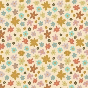 Spring meadow florals 4x4 small