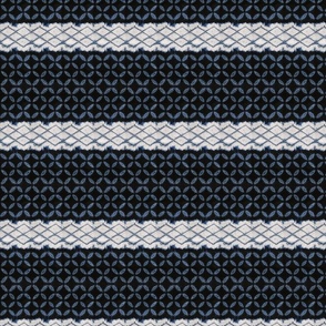 shibori tie dye stripe small