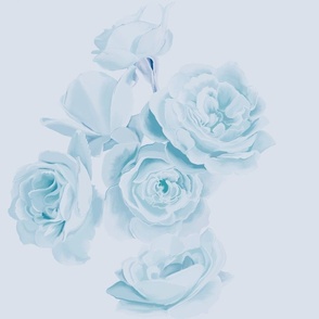 [Large] Light Blue Roses