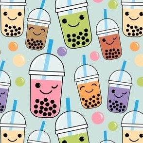 Bubble Tea - Pale Blue - MEDIUM