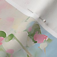  A Radiant Run – Watercolor Wallpaper