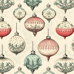 Victorian Fancy Ornaments 