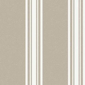 Historic Stripes - Pashmina and White (TBS214)