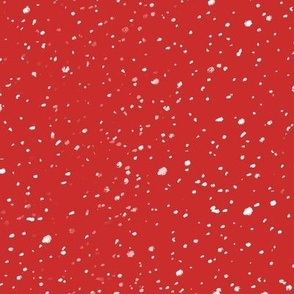 Spotty Blender - Ruby Red  and White (TBS21)