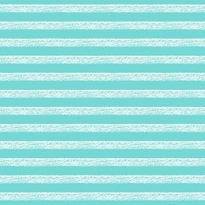 Chalky white stripes on muted mint green
