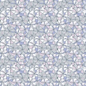 S - Abstract Textured Flower Garden_Pastels Pantone Pink Purple and Grey