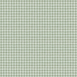 Painterly Plaid Textured Style - Green - Micro 1