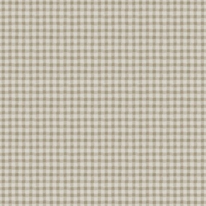 Painterly Plaid Textured Style - Neutral - Micro 1