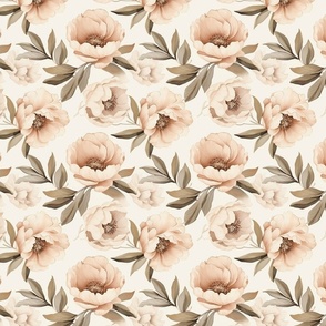 Peony Floral Moody Pattern Powder Room Bathroom Accent Wallpaper (25)