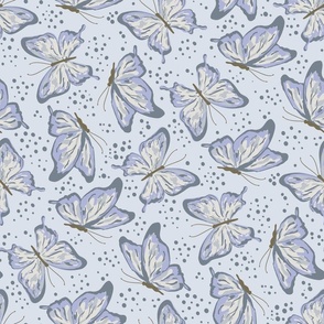 Glass Butterflies - Gainsboro gray (MEDIUM)