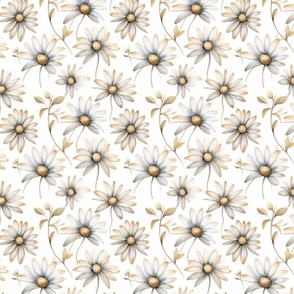Mini Daisey Floral Pattern  (15)