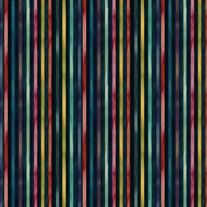 Vertical Stripes Colorful Accent Wall Wallpaper Fabric Bar Area Art Decor Watercolor (15)