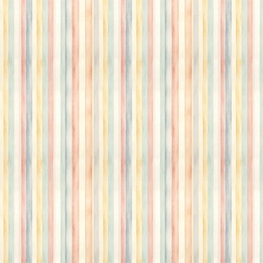Vertical Stripes Colorful Accent Wall Wallpaper Fabric Bar Area Art Decor Watercolor (17)