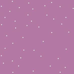 Muted Purple Tiny Dots