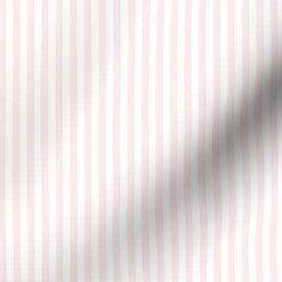 Candy Stripes Light Strawberry Pink and White