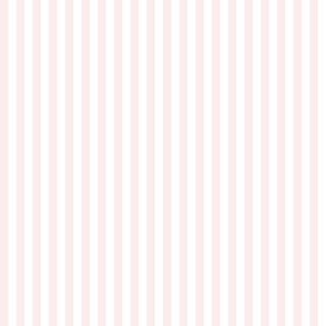 Candy Stripes Light Strawberry Pink and White