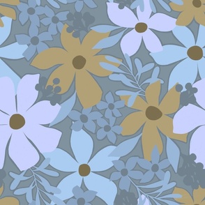 Ottilee (blue and periwinkle)