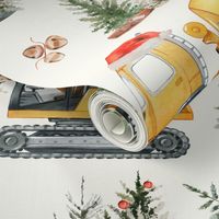 Santa's Little Builders: Christmas Construction Trucks