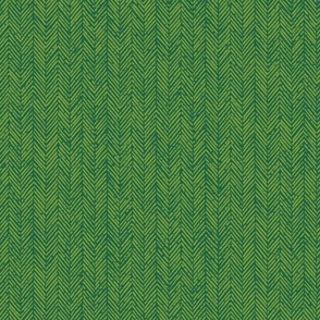 Herringbone Green Medium
