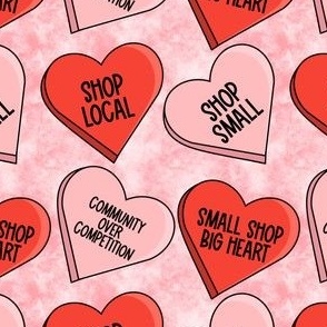 Small business candy Hearts