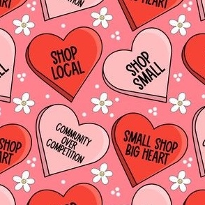 Small business candy Hearts