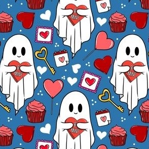 Valentines day ghost