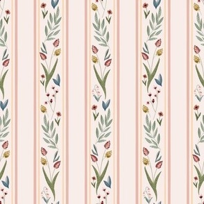 Spring  Flowers (Pink) ~ Persephone Collection