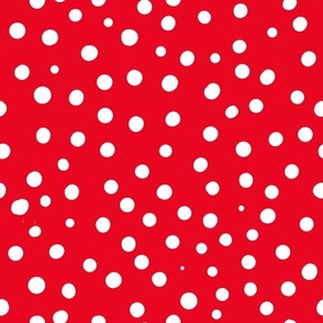 cherry red spotty dotty spots normal scale