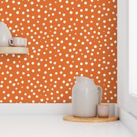 burnt umber orange spotty dotty spots normal scale